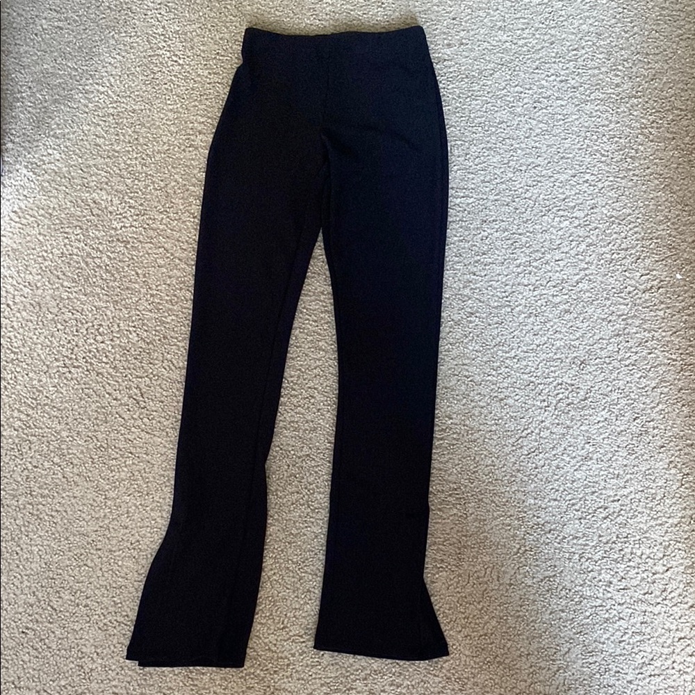 ZARA ribbed black pants size S